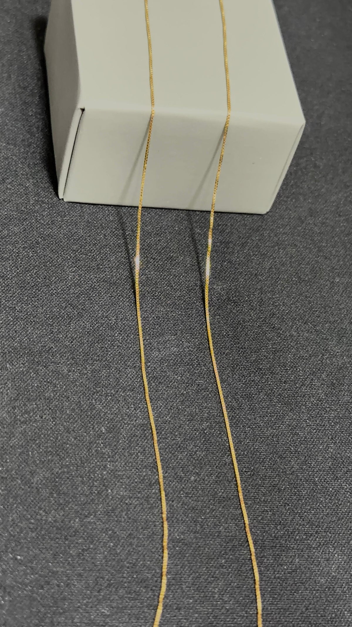 CADENA VENECIANA /1,30gr/ 0.10mm/ 50cm/ Oro Italiano 18k